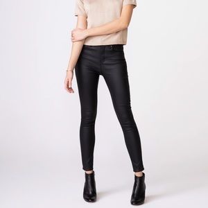 Unpublished Olivia High Rise Faux Leather Skinny Jeans from Lulu’s - Size 26